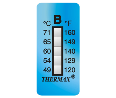 Giấy đo nhiệt độ Thermax 5B Giấy đo nhiệt độ Thermax 5B